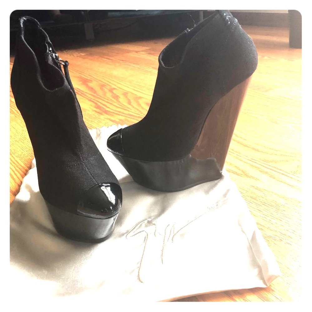 Giuseppe Zanotti Black Platforms